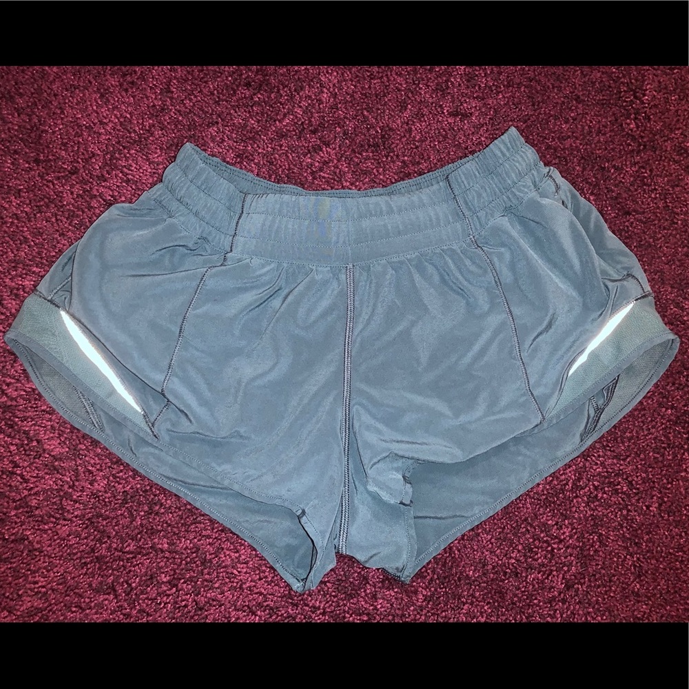 Lululemon Short Running Shorts Blue